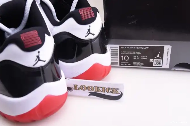 Air AV2187-160 Retro 11 Jordan Bred Low Concord 0407